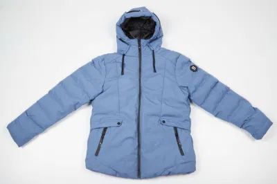 Chaqueta informal de invierno para hombre, impermeable, resistente al viento, acolchada, con capucha, chaqueta de esquí al aire libre de alta calidad