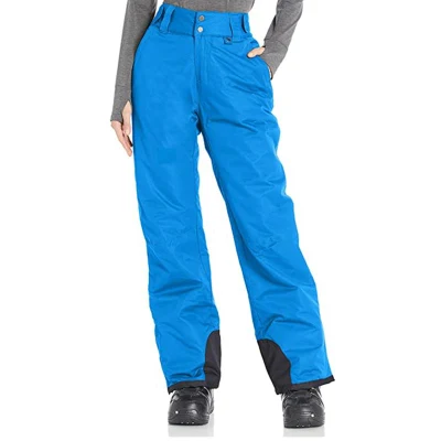 Pantalones aislados impermeables para mujer del cargo de los deportes de nieve del desgaste del esquí de los pantalones de la snowboard del OEM